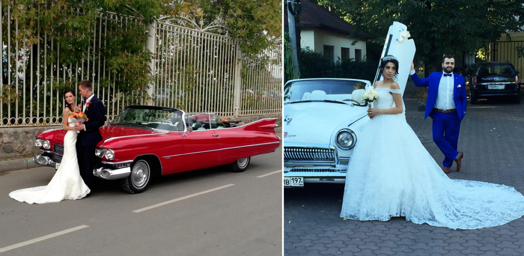 фотосессия с ретро-авто