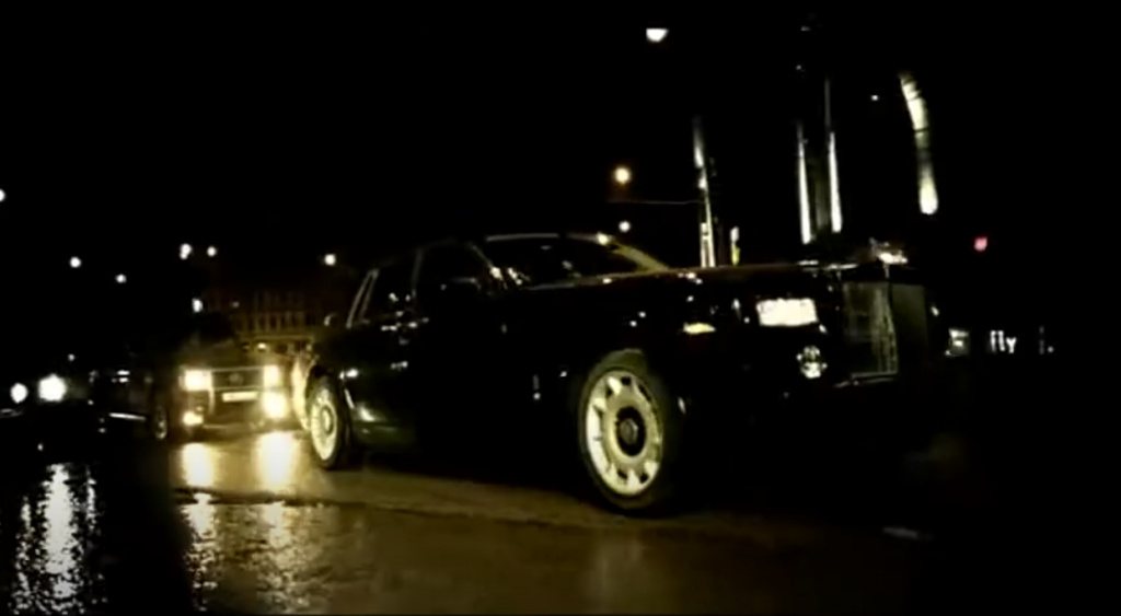 Rolls-Royce Phantom на съемках клипа Тимати Forever