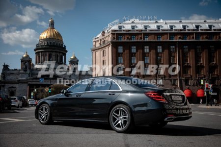 Mercedes S-222 AMG Черный