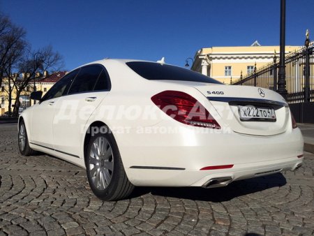 Mercedes S-222 AMG белый
