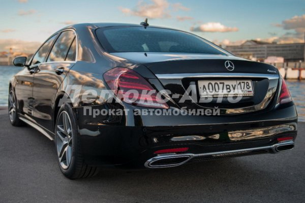 Mercedes S-222 AMG Черный