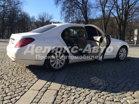 Mercedes S-222 AMG белый